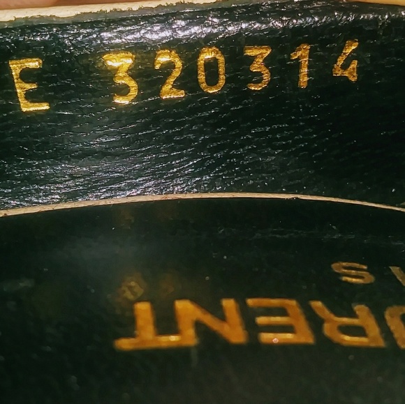 YSL 100%AUTHENTIC YVES SAINT LAURENT HEELS/PUMPS - Picture 1 of 5